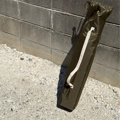 キャンプチェア　カーキの画像