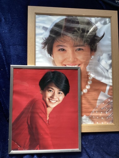 小泉今日子非売品ポスターパネル入り2点 (がらくた好きの田舎者) 岡谷