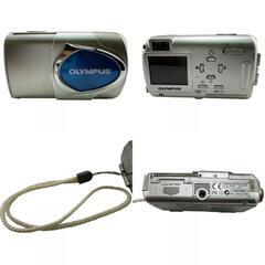 オリンパス OLYMPUS デジタルカメラ μ-10 DIGITAL コンパクト レンズ 5.8-17.4mm 1:3.1-5.2 シルバーの画像