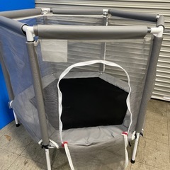 トランポリン 子供用 ベビーサークル ネット付き 室内遊具の画像