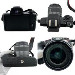 キャノン canon カメラ EOS M50 15-45mm 1:3.5-6.3 ブラックの画像