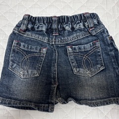 デニムスカート　100と110の画像