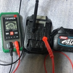 マキタ40V中古バッテリーBL4025、2個の画像