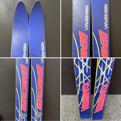 スキー板 NISHIHAMA DEMONSTRATOR ストックセット スキー (k10664- N744)の画像