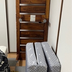 エムール 超省スペース すのこベッドの画像