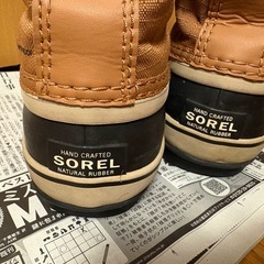 1月3日まで SORELソレル　スノーブーツ25cmの画像