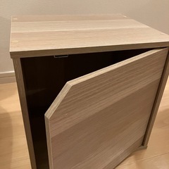 扉付きカラーボックス【２個】の画像