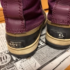 1月3日までソレルSORELスノーブーツ23cmの画像