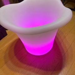 映える7色LED内蔵ワインクーラーＬ BARキャバクラスナックガールズバー業務用の画像