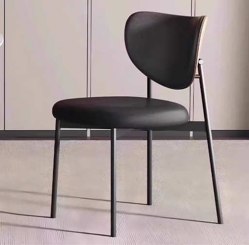 モダンダイニングチェア 黒色椅子2脚セット　おしゃれイス　高級感椅子 モダンダイニングチェア 黒色椅子2脚セット 販売 おしゃれイス 高級感椅子