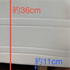 セミシングル 脚付きマットレスの画像