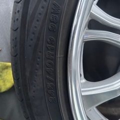ワーク　タイヤホイール4本の画像