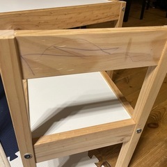 【取引決まりました。
】IKEA 子供テーブル、イスの画像