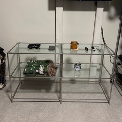 【furnihunter】ガラスラックシェルフTool rack...