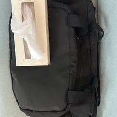 adidas ボストンバッグ 黒 中型の画像