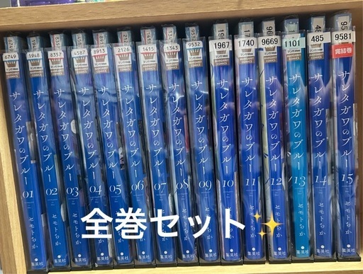 付録 マンガ 15冊セット サレタガワのブルー1巻～15巻 ✨️ 全巻セット✨️ (あーちゃ) 四街道