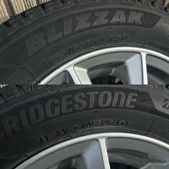 BRIDGESTONE BLIZZAK VRX3 155/65R14 2021年製 軽自動車の画像