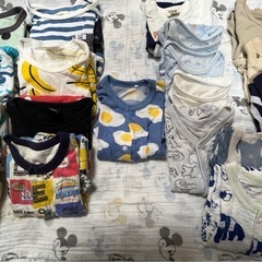 ベビー服まとめ売り60〜80ロンパースの画像