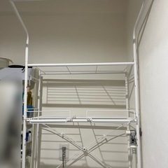【先約有】ニトリ　洗濯機ラックの画像
