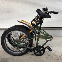 🚲折りたたみ自転車🚲キャプテンスタッグ　ワイルダー　20インチ  【直接取引きのみ】　の画像