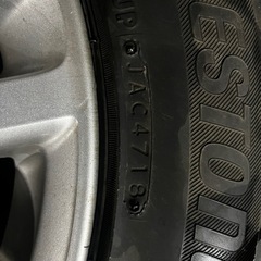 Y50フーガ純正17インチスタッドレス付きの画像