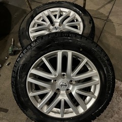 Y50フーガ純正17インチスタッドレス付きの画像