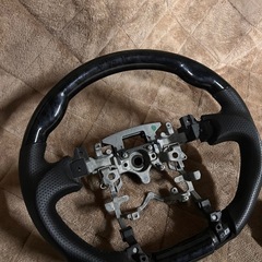 ZVW30   プリウス30 黒木目　ハンドル　ガングリップ　シフトノブ　セットの画像