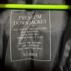 UNIQLO ユニクロ プレミアムダウンジャケット メンズ XLサイズの画像