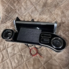 ZVW30 プリウス30 フロントテーブル　黒木目の画像