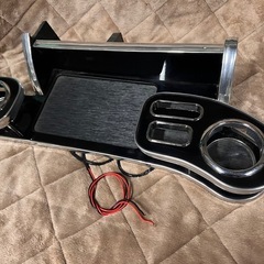 ZVW30 プリウス30 フロントテーブル　黒木目の画像