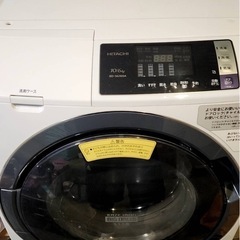 【年末年始の大特価】美品・中古HITACHI ドラム洗濯乾燥洗濯機10㎏/乾燥6㎏　の画像
