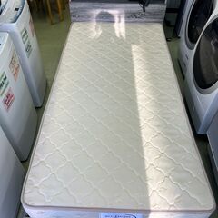 【リサイクルショップ ピカソ 小松原】🛏️✨収納付き‼️goodreamマットレス付き✨シングルベッド 木目調 収納ベッド＋マットレスセット🛏️✨★9396★の画像