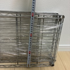 シルバーラック棚のみの画像