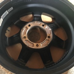 ジムニー用社外アルミホイール 16インチ 4本 走行100キロ未満の画像