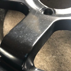 ジムニー用社外アルミホイール 16インチ 4本 走行100キロ未満の画像