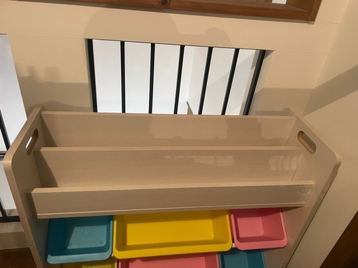 【値下げしました！】本棚付きおもちゃ箱