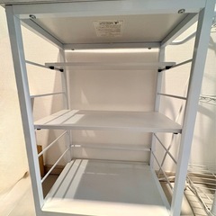 【値下げ】キッチンワゴン(キャスター付)美品の画像