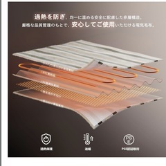 電気毛布の画像