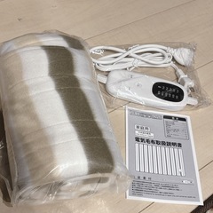 電気毛布の画像