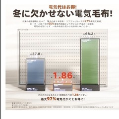 電気毛布の画像