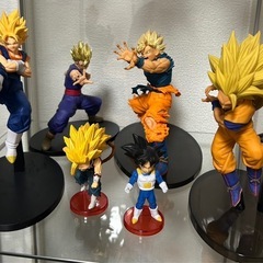 ドラゴンボール　フィギュア　悟空　ベジータの画像