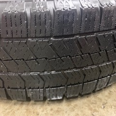 12/25まで。155/65r14 スタッドレスホイールセットの画像