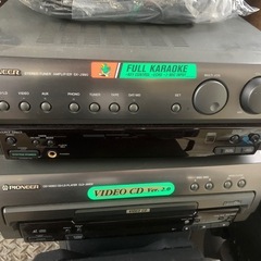 カラオケ機械セットの画像