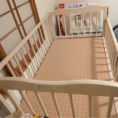 キンタロー　アンファンエコ　ベビーベッドの画像