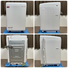 SHARP/シャープ 全自動電気洗濯機 ES-GV8F-S 2021年製 8kg 動作品の画像