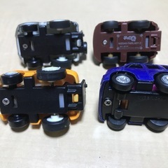 プルバックミニカー4台セットの画像