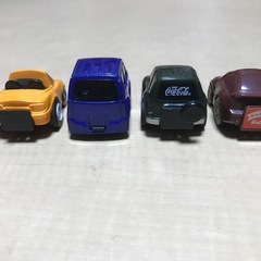 プルバックミニカー4台セットの画像
