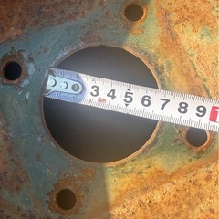 麦踏ローラー ローラー　2個セット 丸軸　麦踏みローラー 鎮圧 農機具　部品 耕運機　管理機　耕耘機　パーツ 麦ふみの画像