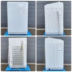 ☆高年式☆AQUA/アクア 全自動電気洗濯機 AQW-V8R 2024年製 8kg 動作品の画像