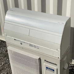 取付け可 ! !◇パナソニック エアコン 6畳用 2019年 自動お掃除 ナノイーX 高機能 100V CS-X229C 高圧洗浄済み ! 保証付き ! !の画像